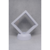 Witte Munten Display 7x7 cm - 10 cm Hoog