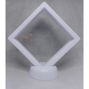 Witte Munten Display 9x9 cm - 13 cm Hoog