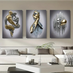 Sanders Art - Set 3 x Moderne Kunst 40 x 60 cm - 2