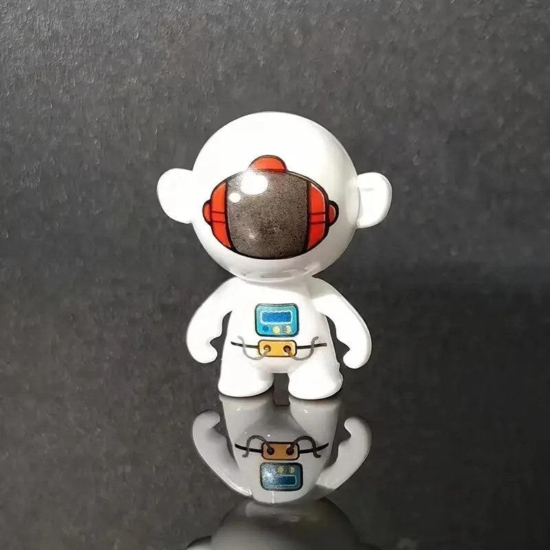 Sanders 3D mini figuur - Mini Astronaut Bobblehead - Rood