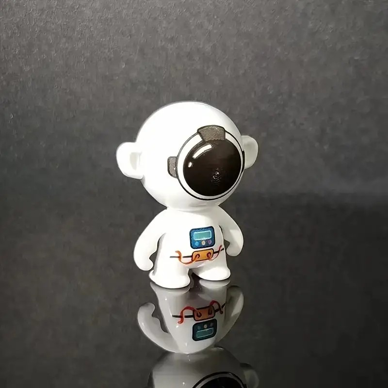 Sanders 3D mini figuur - Mini Astronaut Bobblehead - Grijs