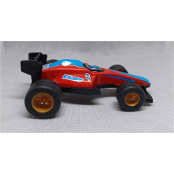 Sanders 3D autootje - F1 Zwart Rood blauw