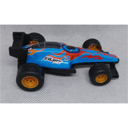 Sanders 3D autootje - F1 Raceauto - Blauw Zwart Rood Oranje