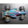 Sanders 3D autootje - F1 Raceauto - Blauw Zwart Rood Oranje - 3