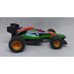 Sanders 3D autootje - F1 Raceauto - Groen Zwart Rood Wit Oranje - 2