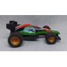 Sanders 3D autootje - F1 Raceauto - Groen Zwart Rood Wit Oranje - 2