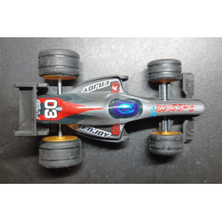 Sanders 3D autootje - F1 Raceauto - Grijs Zwart Rood Wit Oranje - 3