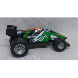 Sanders 3D autootje - F1 Raceauto - Groen Zwart Rood Wit Grijs - 2