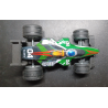 Sanders 3D autootje - F1 Raceauto - Groen Zwart Rood Wit Grijs - 3