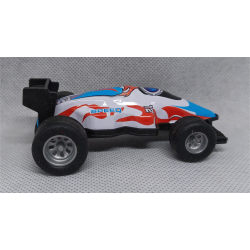 Sanders 3D autootje - F1 Raceauto - Wit Zwart Rood Blauw Grijs - 2