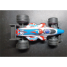 Sanders 3D autootje - F1 Raceauto - Wit Zwart Rood Blauw Grijs - 3