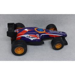 Sanders 3D autootje - F1 Raceauto - Paars Zwart Rood Wit Oranje