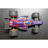 Sanders 3D autootje - F1 Raceauto - Paars Zwart Rood Wit Oranje - 3