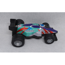 Sanders 3D autootje - F1 Raceauto - Mint Groen Blauw Zwart Grijs