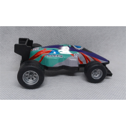 Sanders 3D autootje - F1 Raceauto - Mint Groen Blauw Zwart Grijs - 2