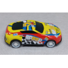 Sanders 3D autootje - Raceauto - Geel Rood