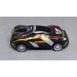 Sanders 3D autootje - Raceauto - Zwart Wit Geel Rood