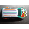 Sanders 3D autootje - Race Bus - Mint Groen Wit Oranje - 3