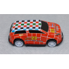 Sanders 3D autootje - Race Bus - Rood Wit Zwart