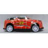 Sanders 3D autootje - Race Bus - Rood Wit Zwart - 2