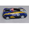 Sanders 3D autootje - Raceauto - Blauw Geel Zwart