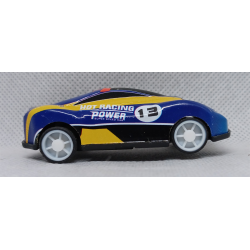 Sanders 3D autootje - Raceauto - Blauw Geel Zwart - 2