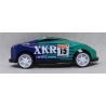 Sanders 3D autootje - Raceauto - Mint Groen Blauw XKR - 2