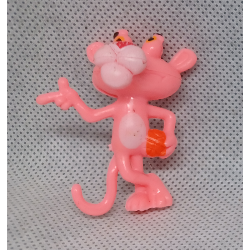 Sanders 3D mini figuur - Roze Panter met rood doosje