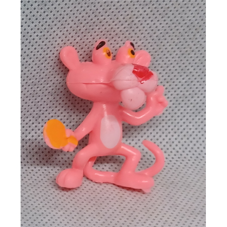 Sanders 3D mini figuur - Roze Panter met gele batje