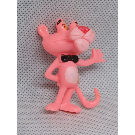 Sanders 3D mini figuur - Roze Panter met zwarte strik