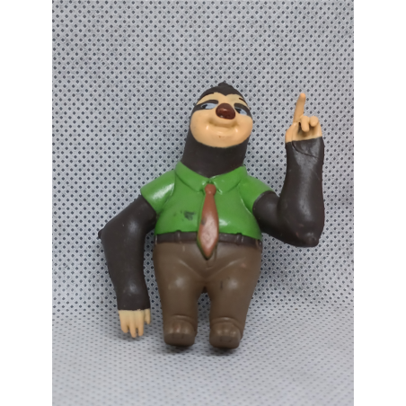 Sanders 3D mini figuur - Zootopia - Flash Slothmore