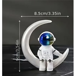 Sanders 3D mini figuur - Astronaut op maan - Afmetingen