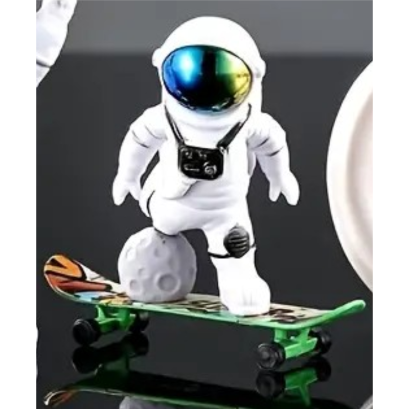 Sanders 3D mini figuur - Astronaut op skateboard