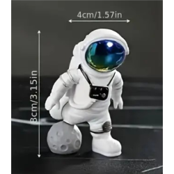 Sanders 3D mini figuur - Astronaut op skateboard - 2