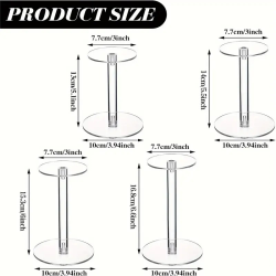 Standaard - Acryl Display Riser 13 cm - Afmetingen