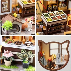 Sanders 3D mini figuur - Poppenhuis Kit - Dierenwinkel - 4