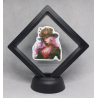 Lady Steam - Zwarte Display 9x9 met steampunk sticker