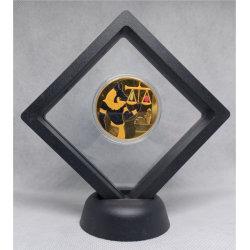 Munten Display - Anubis - Piramide - Weegschaal - Goud - 2