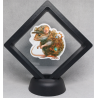 Steamy Rat - Zwarte Display 9x9 met steampunk sticker