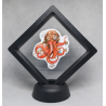 Octopus - Zwarte Display 9x9 met steampunk sticker