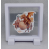 Draak Bal - Vierkante Witte Display 9x9 met draken sticker