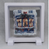 3 Ramen Dennen - Vierkante Witte Display 11x11 met kerst sticker