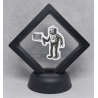 Robot Code - Zwarte Display 7x7 met Banksy sticker