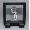 Hangman - Vierkante Zwarte Display 7x7 met Banksy sticker