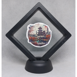 Hangzhou - Zwarte Display 9x9 met steden sticker