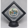 Sydney - Zwarte Display 9x9 met steden sticker