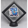 Space Jam Blauw - Zwarte Display 11x11 met Space Jam sticker