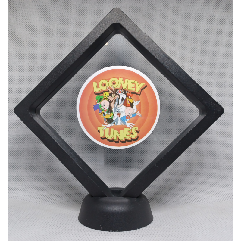 Looney Tunes - Zwarte Display 11x11 met Space Jam sticker