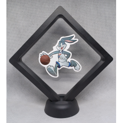 Bugs Bunny Dribbelaar - Zwarte Display 11x11 met Space Jam sticker