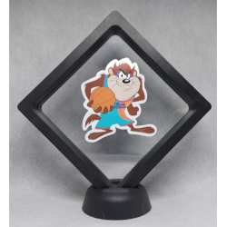 Taz Tune Squad - Zwarte Display 11x11 met Space Jam sticker